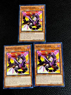 Rokket Caliber (x3) MP22-EN187 Yugioh 1st Edition - Image 1