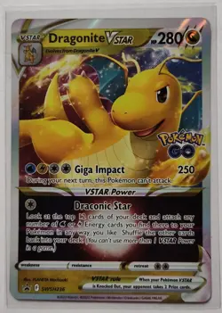 💎 Dragonite VSTAR *Pokemon Go* Black Star Promo NM/M 💎 - Image 1