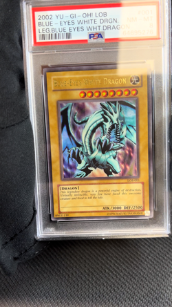 Blue-Eyes White Dragon LOB-001 PSA 8 The Legend of Blue Eyes White Dragon ENG - Image 2