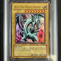 Blue-Eyes White Dragon LOB-001 PSA 8 The Legend of Blue Eyes White Dragon ENG - Image 3