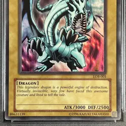 Blue-Eyes White Dragon LOB-001 PSA 8 The Legend of Blue Eyes White Dragon ENG - Image 4