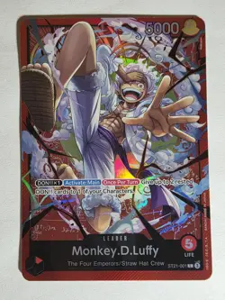 Monkey.D.Luffy (001) ST21-001 Starter Deck EX: Gear 5 Foil - Image 1