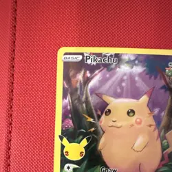 Pokemon Pikachu Celebrations Holo Rare Card 005/025 60 HP 2021 - Image 4