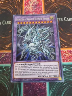 Yu-Gi-Oh! Blue-Eyes Alternative Ultimate Dragon TN19-EN001 Prismatic Secret NM - Image 1