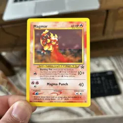 MAGMAR 44 POKEMON BLACK STAR PROMO CARD (WOTC) NM - Image 1