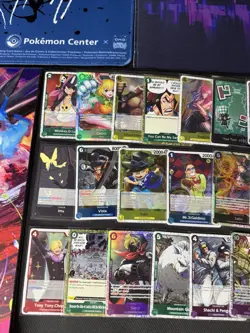 One Piece Mixed Lot Promos L C SR All NM 39 Cards Monkey HOLO FOIL OP HIS WILL - Image 4