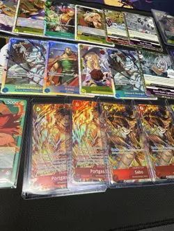 One Piece Mixed Lot Promos L C SR All NM 39 Cards Monkey HOLO FOIL OP HIS WILL - Image 5