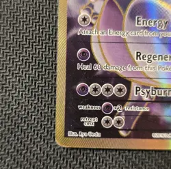 Mewtwo EX Full Art Holo Card 103/108 Evolutions MP Pokemon TCG Free Shipping - Image 4