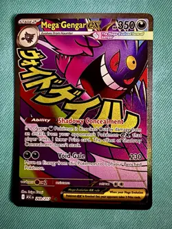 Mega Gengar Ex Ascended Hero’s Pokemon TCG Card NM - Image 1