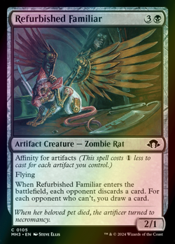 MTG Refurbished Familiar Foil ** Modern Horizons 3 ** English (NM) - Image 1
