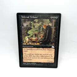 Infernal Tribute Weatherlight MTG Magic The Gathering - Image 1
