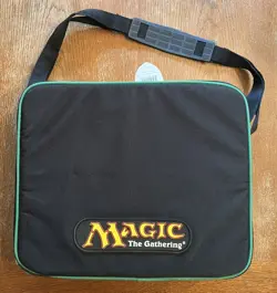 Magic The Gathering Logo Branded Carrying Case Deck Bag With Adjustable Strap - Image 1
