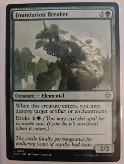 Foundation Breaker Commander: Lorwyn Eclipsed Regular - Image 1