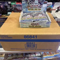 YU-GI-OH JUSTICE HUNTERS BOOSTER 12-BOX CASE - Image 1