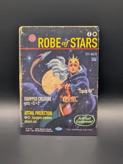 MTG - Robe of Stars - SHOWCASE - Artifact Equipment - EOE SPG #121 - Mythic - Image 1