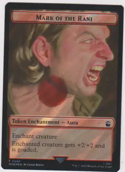 5X DOCTOR WHO MTG MAGIC N-MINT UNPLAYED 3 RARE AND ALL FOIL - Image 2