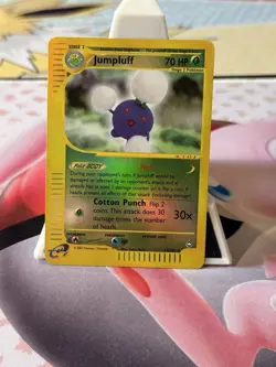 NM Pokemon Jumpluff Reverse Holo Card 17/147 Aquapolis - Image 1