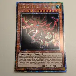 Slifer The Sky Dragon - RA04 - Quarter Century Rare - Yugioh - EURO - Image 1