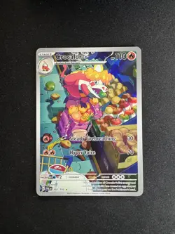 Pokemon TCG Crocalor Scarlet & Violet - Paldea Evolved 202/193 Holo Illustration - Image 1
