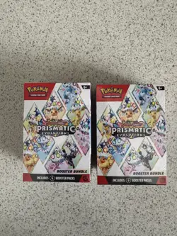 X2 Pokemon TCG Prismatic Evolutions Booster Bundle NEW & SEALED ready to ship - Image 1
