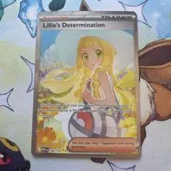 Pokemon TCG Lillie’s Determination 184/132 SIR Mega Evolutions NM/M - Image 1