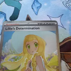 Pokemon TCG Lillie’s Determination 184/132 SIR Mega Evolutions NM/M - Image 3