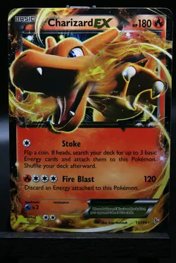 2014 Pokemon XY: Flashfire 11/106 Charizard EX Ultra Rare Holo - Image 1