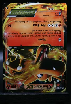 2014 Pokemon XY: Flashfire 11/106 Charizard EX Ultra Rare Holo - Image 2