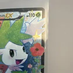 Pokemon Shaymin EX 106/108 Roaring Skies Full Art Ultra Rare Holo HP110 English - Image 2