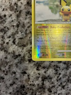 Pichu - 93/123 - Common - Reverse Holo English Pokemon Mysterious Treasures - Image 5