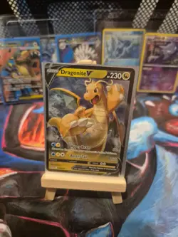 Dragonite V 049/078 Holo Pokemon GO Pokemon NM - Image 1