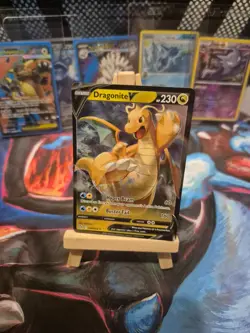 Dragonite V 049/078 Holo Pokemon GO Pokemon NM - Image 2