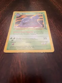 Vintage Pokemon - Muk 13/62 - Fossil - Rare Holo - MP/LP - Image 1