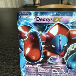 Pokemon - Deoxys EX BW82 B&W Black Star Promos Extended Art Holo TCG (2013 ) - Image 2