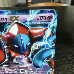 Pokemon - Deoxys EX BW82 B&W Black Star Promos Extended Art Holo TCG (2013 ) - Image 3