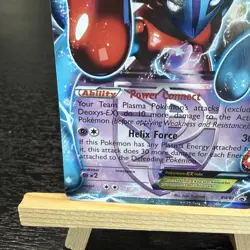 Pokemon - Deoxys EX BW82 B&W Black Star Promos Extended Art Holo TCG (2013 ) - Image 5