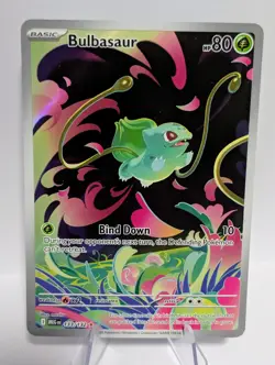 Bulbasaur Illustration Rare ME01: Mega Evolution 133/132 Pokemon - Image 1