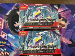 Pokemon TCG Scarlet and Violet Build and Battle Stadium - Lot Of 2 New/Sealed - Image 1