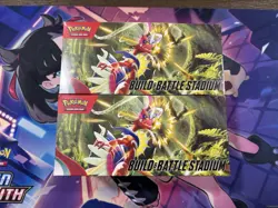 Pokemon TCG Scarlet and Violet Build and Battle Stadium - Lot Of 2 New/Sealed - Image 4