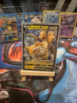 Dragonite V 049/078 Holo Pokemon GO Pokemon NM - Image 1