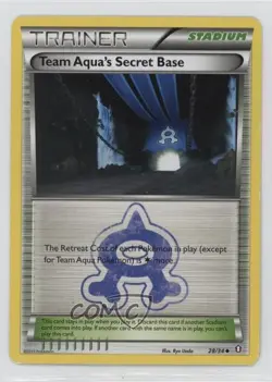 Team Aqua's Secret Base Pokemon XY Double Crisis #28 - Image 1