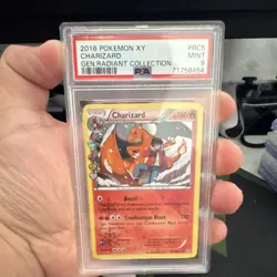 Pokemon: Charizard No.RC5/RC32 Generations Radiant Collection Holo PSA 9 160 HP - Image 1