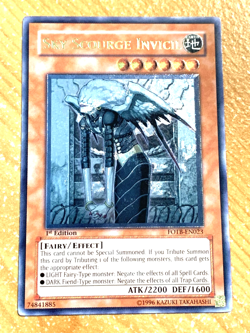 yugioh Sky Scourge Invicil FOTB-EN023 1st Edition Ultimate Rare near mint - Image 1
