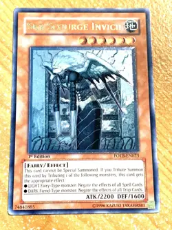 yugioh Sky Scourge Invicil FOTB-EN023 1st Edition Ultimate Rare near mint - Image 2