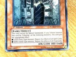 yugioh Sky Scourge Invicil FOTB-EN023 1st Edition Ultimate Rare near mint - Image 5