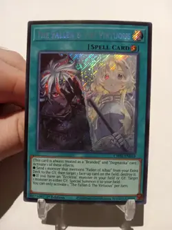 Yu-Gi-Oh! TCG The Fallen & The Virtuous (Secret Rare) CH01-EN019 Near Mint - Image 1