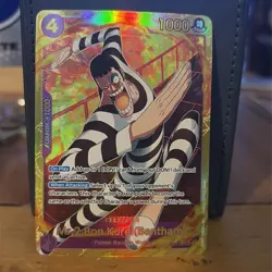 Mr.2.Bon.Kurei(Bentham) EB01-061 SEC Reprint - One Piece TCG - PRB02 - Image 1