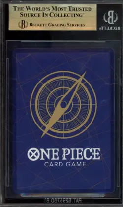2025 One Piece Carrying On Will Monkey D Luffy Manga Alt Art #OP13-118 BGS 10 - Image 2