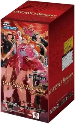 ONE PIECE Card Game Extra Booster EB-03 Heroines Edition Sealed Box Japan - Image 1