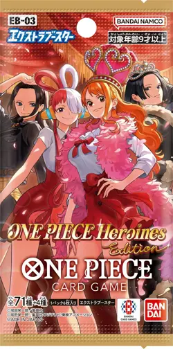 ONE PIECE Card Game Extra Booster EB-03 Heroines Edition Sealed Box Japan - Image 3